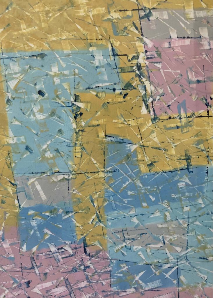 Arial No 1 monotype print Arial Number 1 by Dawn Finn